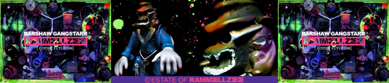 RAMMELLZEE�ʥ��른���� Barshaw Gangstarr�ʥС����硼������󥰥������ˡ�12������ե����奢��