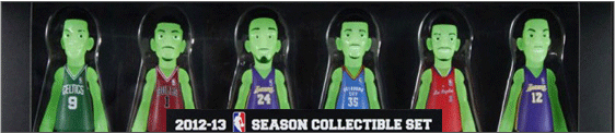CoolRain x MINDstyle�ʥ�����쥤��ߥޥ���ɥ�������ˡ�NBA�ե����奢��2012-13Season Collectible 6�Υ��å�
