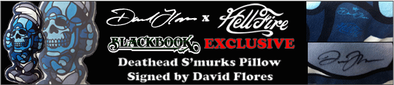 David Flores x HellFire Canyon Club:Deathead S'murks�������åȥ��å����BlackBook Toy Exclusive��
